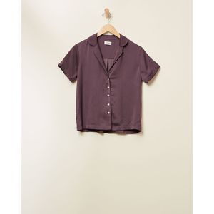 UPWEST Washable Satin Sleep Shirt